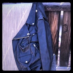 jarvis bond leather jacket